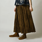 Chambray Silk KushuKushu Skirt
