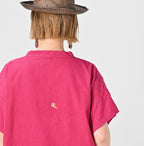 Indian Khadi OX Saijiki Dress Detail