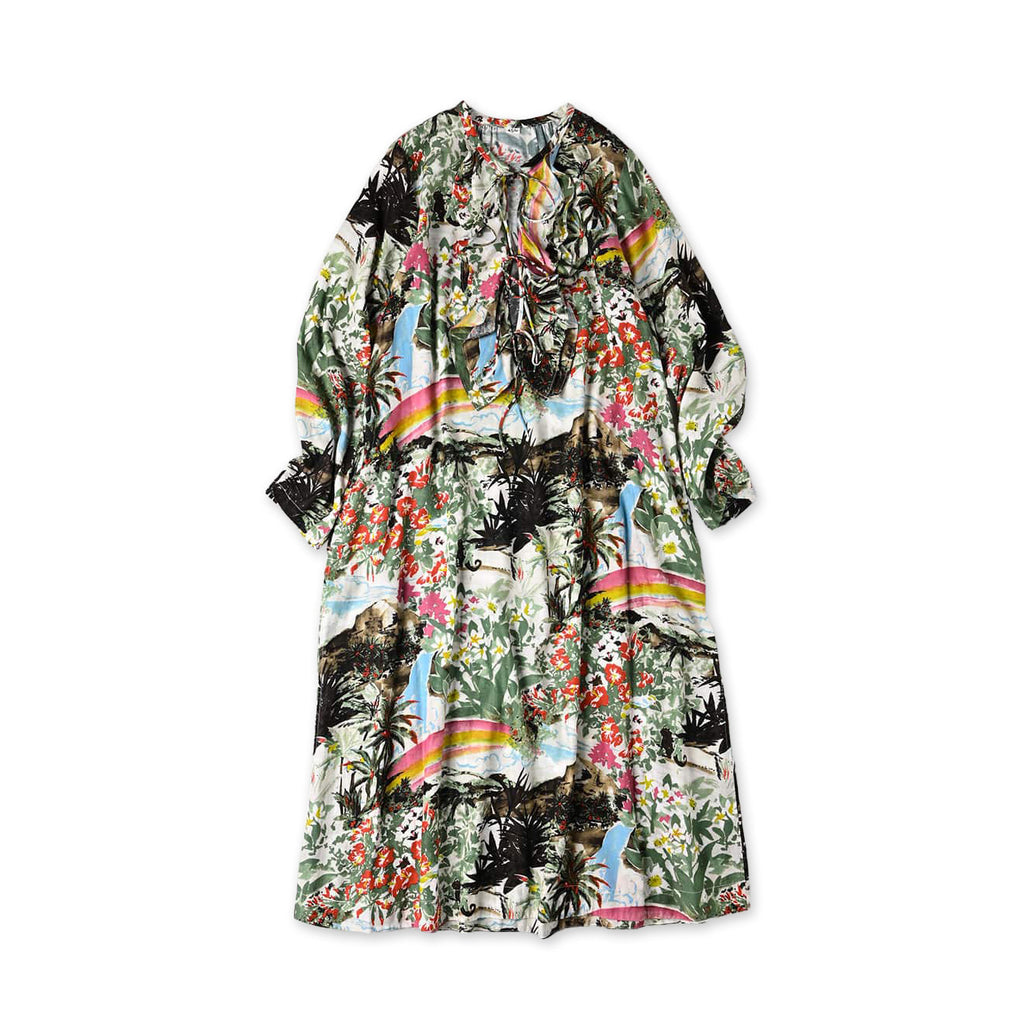 Irie Aloha Print Dress Colorful
