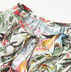 Irie Aloha Print Dress Detail