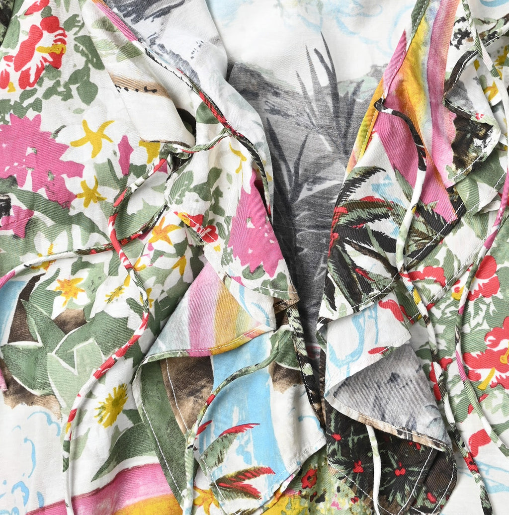 Irie Aloha Print Dress Detail