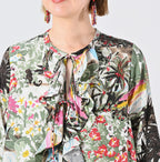 Irie Aloha Print Dress Detail