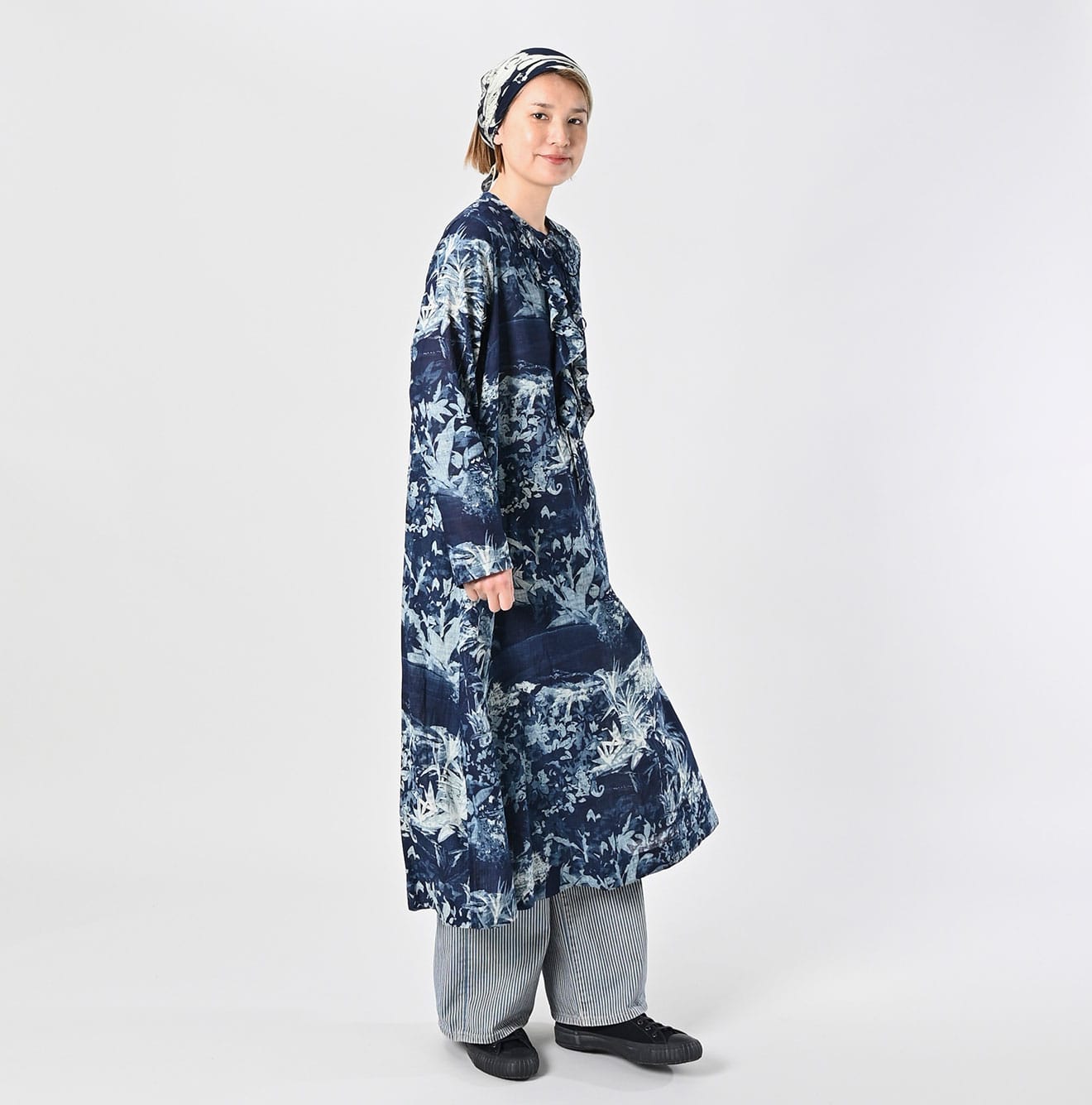 Indigo Irie Aloha Print Dress Female Model