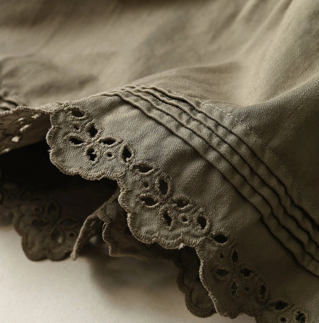 Weft Satin Poyon Dress