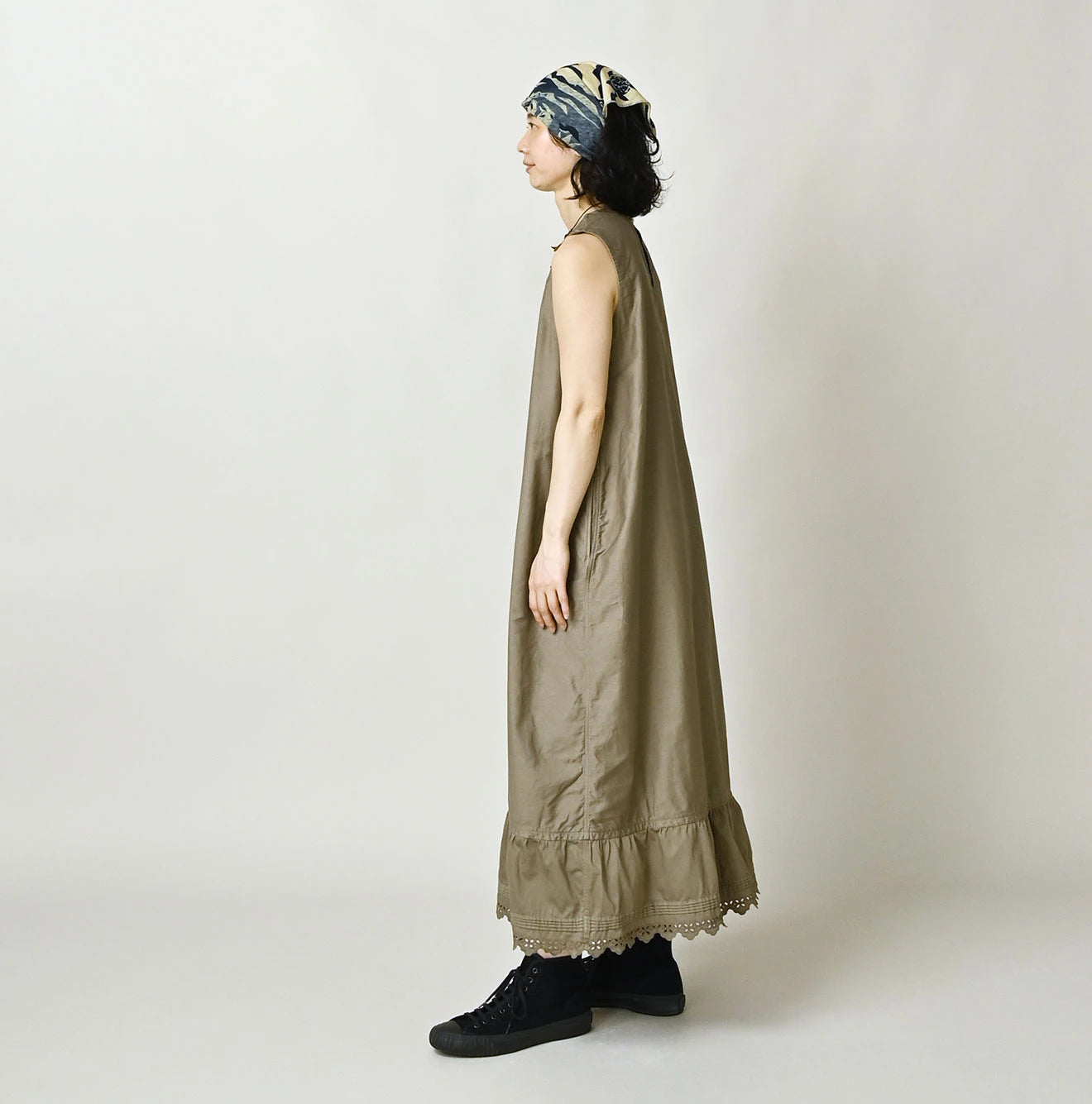 Weft Satin Poyon Dress