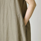 Weft Satin Poyon Dress
