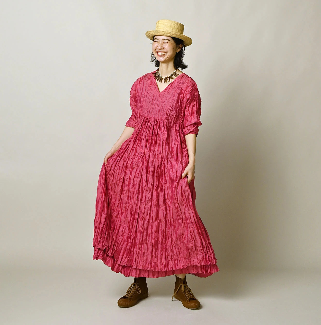 Chambray Silk KushuKushu Dress