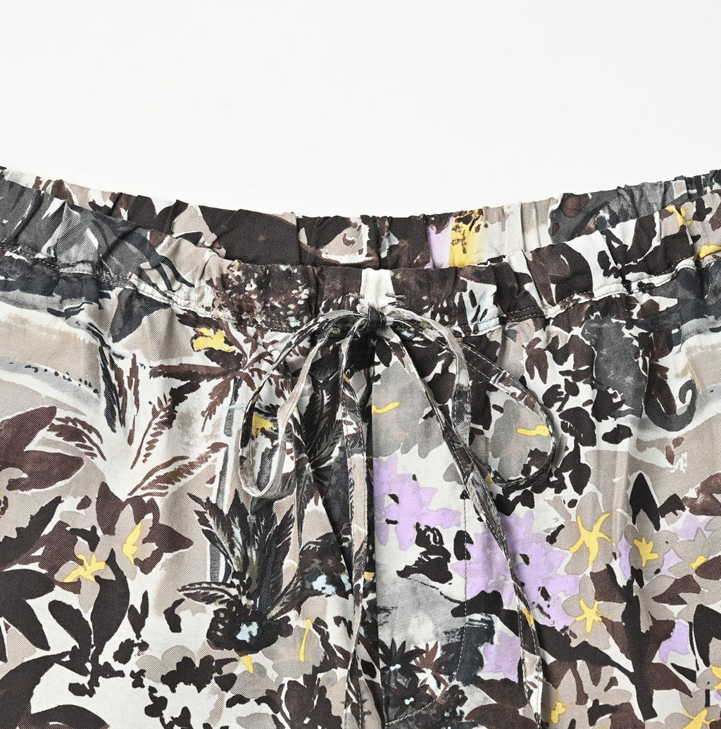 Irie Aloha Print Easy Pants Detail