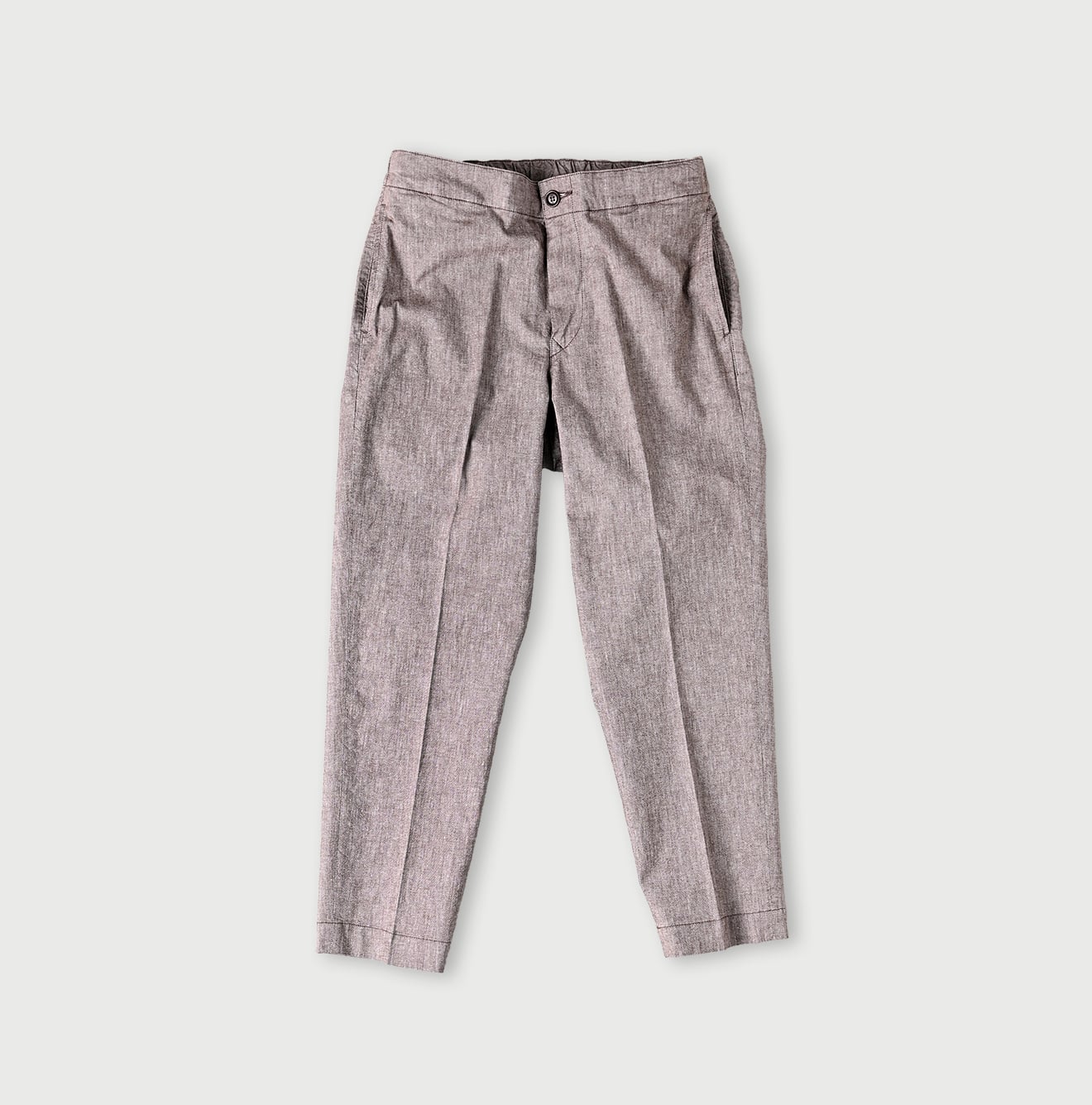Cotton Linen OX Stretch Sabrina Slacks