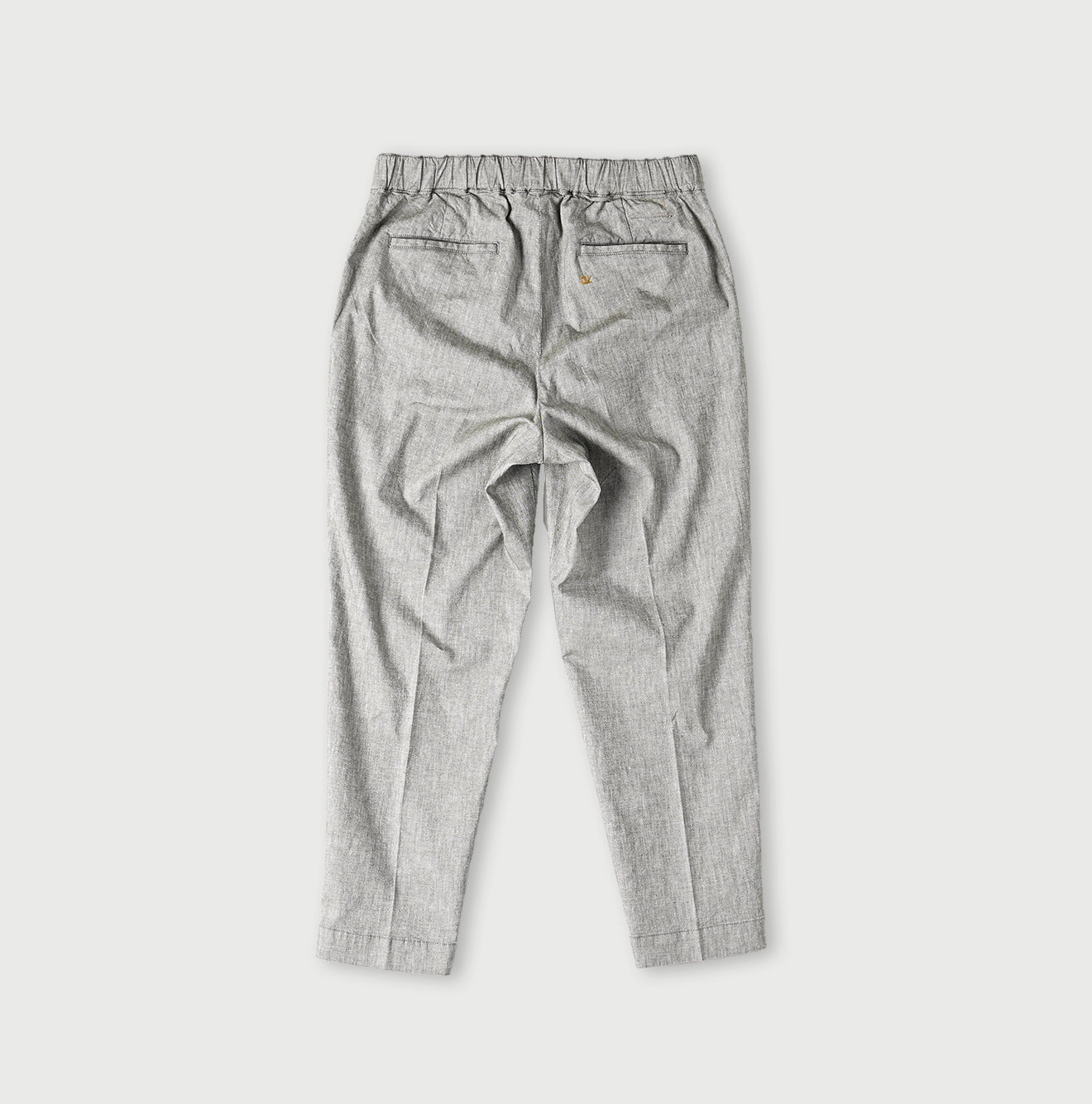 Cotton Linen OX Stretch Sabrina Slacks Back