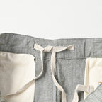 Cotton Linen OX Stretch Sabrina Slacks Detail