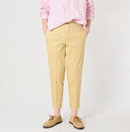 Cotton Linen OX Stretch Sabrina Slacks Female Model