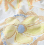 Hippie Flower Collage Print M Dress