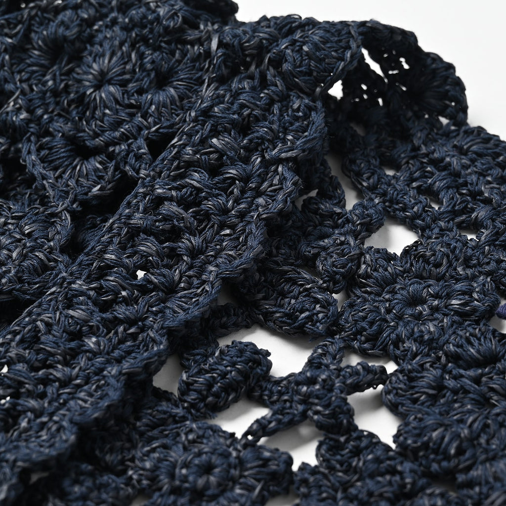 Japanese Paper Crochet Flower Bolero Detail