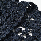 Japanese Paper Crochet Flower Bolero Detail