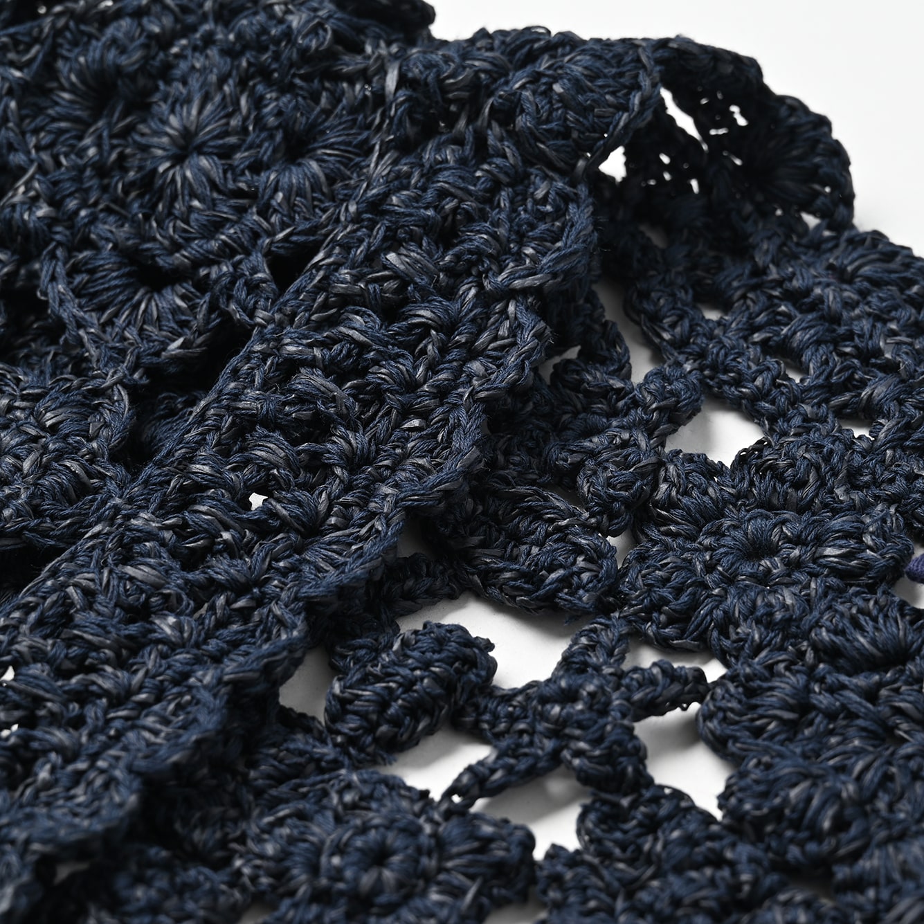 Japanese Paper Crochet Flower Bolero Detail
