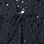 Japanese Paper Crochet Flower Bolero Detail
