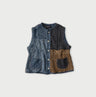 Linen Patchwork Vest