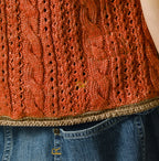 Linen Patchwork Vest