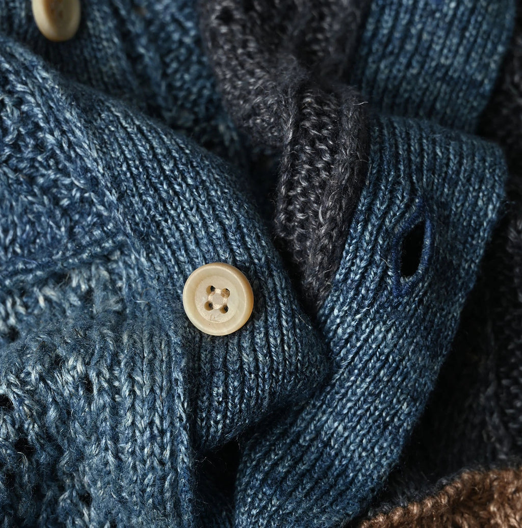 Linen Patchwork Vest