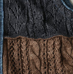 Linen Patchwork Vest