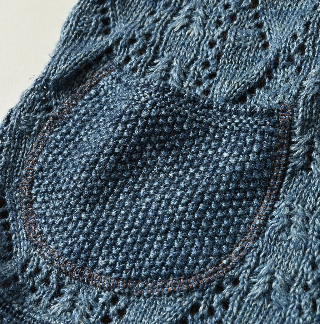 Linen Patchwork Vest