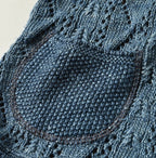 Linen Patchwork Vest
