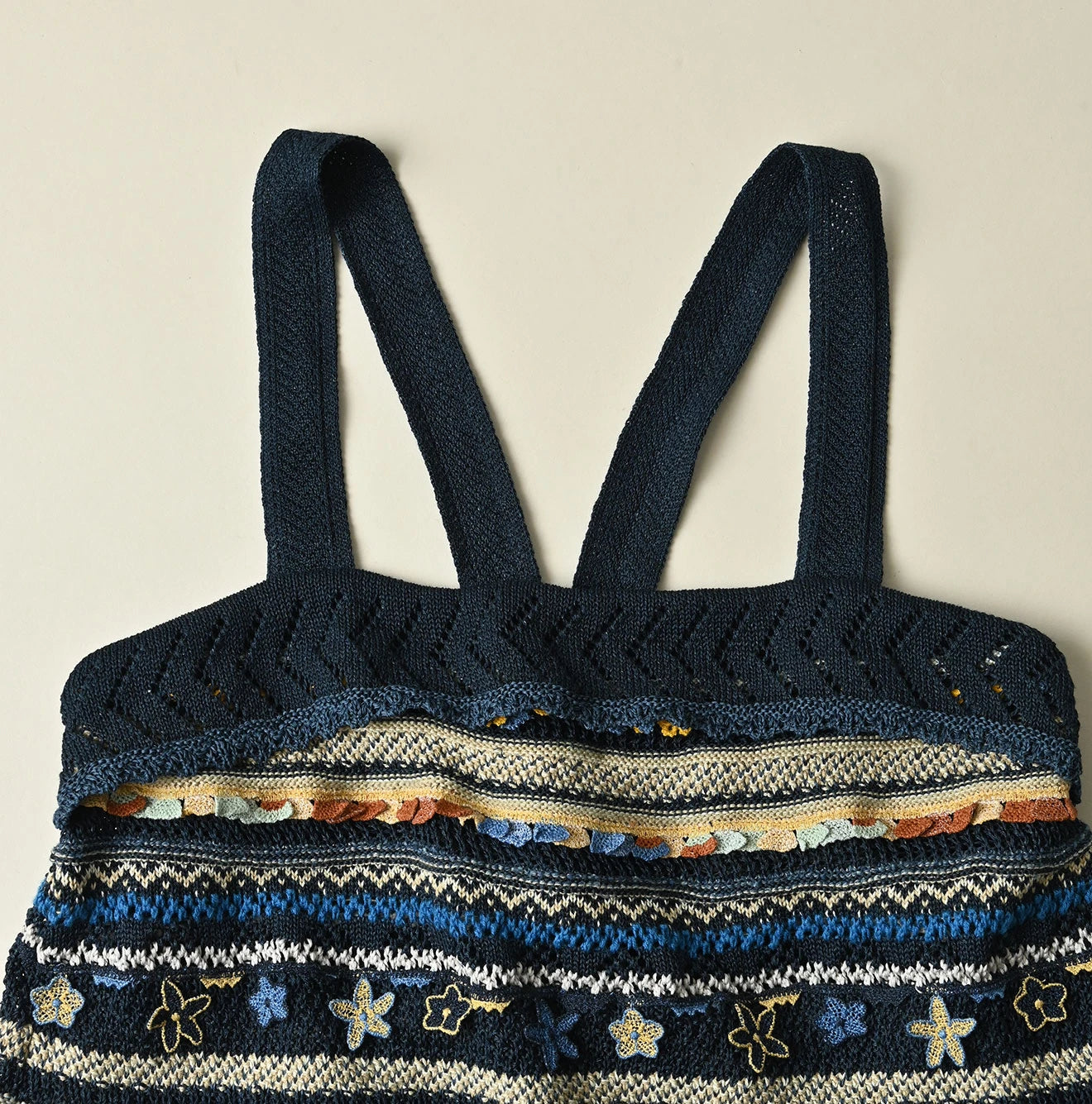 Indigo LeiLei Jacquard Camisole