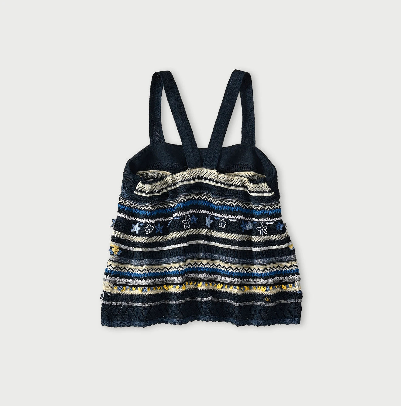 Indigo LeiLei Jacquard Camisole