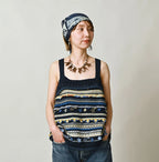Indigo LeiLei Jacquard Camisole