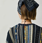Indigo Base LeiLei Aloha Jacquard Bolero