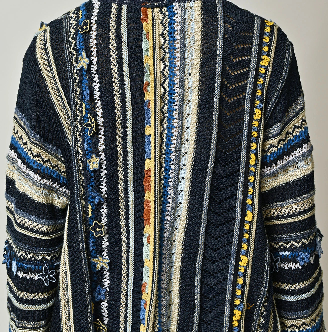Indigo Base LeiLei Aloha Jacquard Bolero