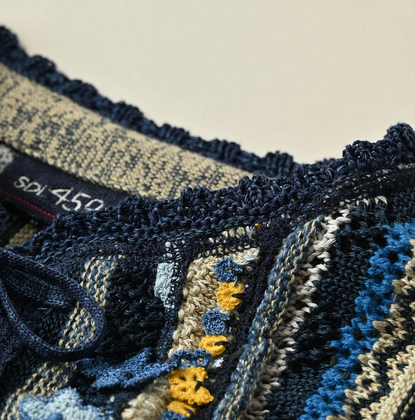 Indigo Base LeiLei Aloha Jacquard Bolero