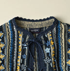 Indigo Base LeiLei Aloha Jacquard Bolero
