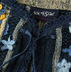 Indigo Base LeiLei Aloha Jacquard Bolero
