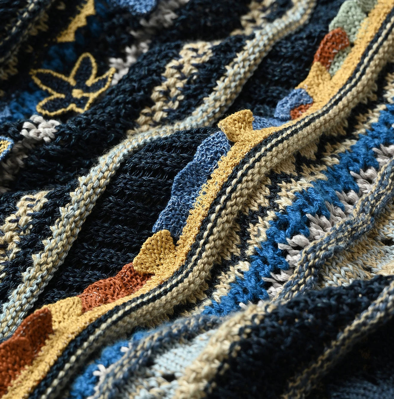 Indigo Base LeiLei Aloha Jacquard Bolero