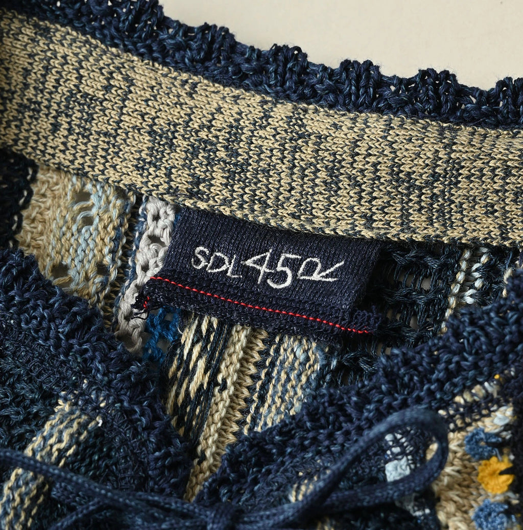 Indigo Base LeiLei Aloha Jacquard Bolero