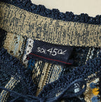 Indigo Base LeiLei Aloha Jacquard Bolero