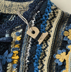 Indigo Base LeiLei Aloha Jacquard Bolero