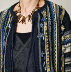 Indigo Base LeiLei Aloha Jacquard Bolero