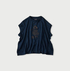 Indigo Hula Girl Jacquard M Camisole