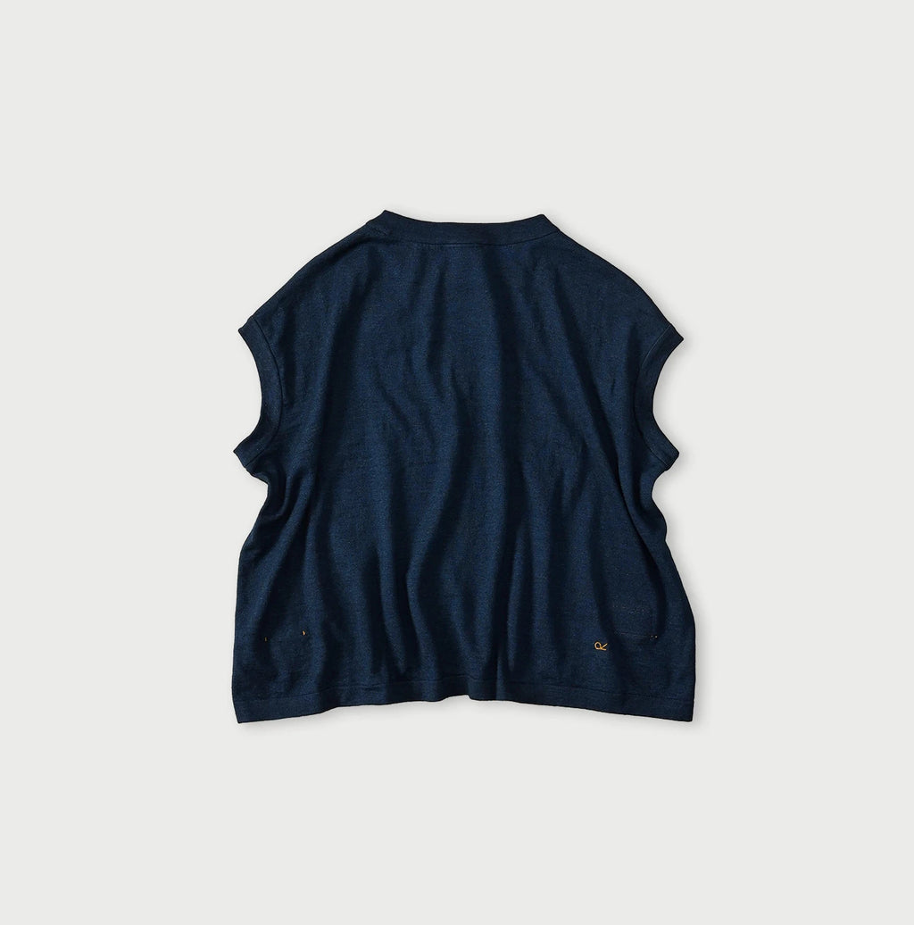 Indigo Hula Girl Jacquard M Camisole