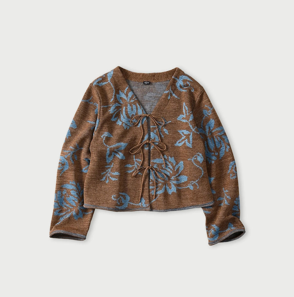 LeiLei Aloha Jacquard Cardigan