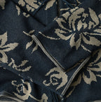 Indigo Base LeiLei Aloha Jacquard Cardigan