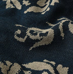 Indigo Base LeiLei Aloha Jacquard Cardigan