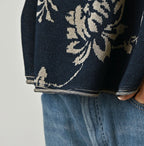 Indigo Base LeiLei Aloha Jacquard Camisole