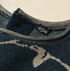 Indigo Base LeiLei Aloha Jacquard Camisole