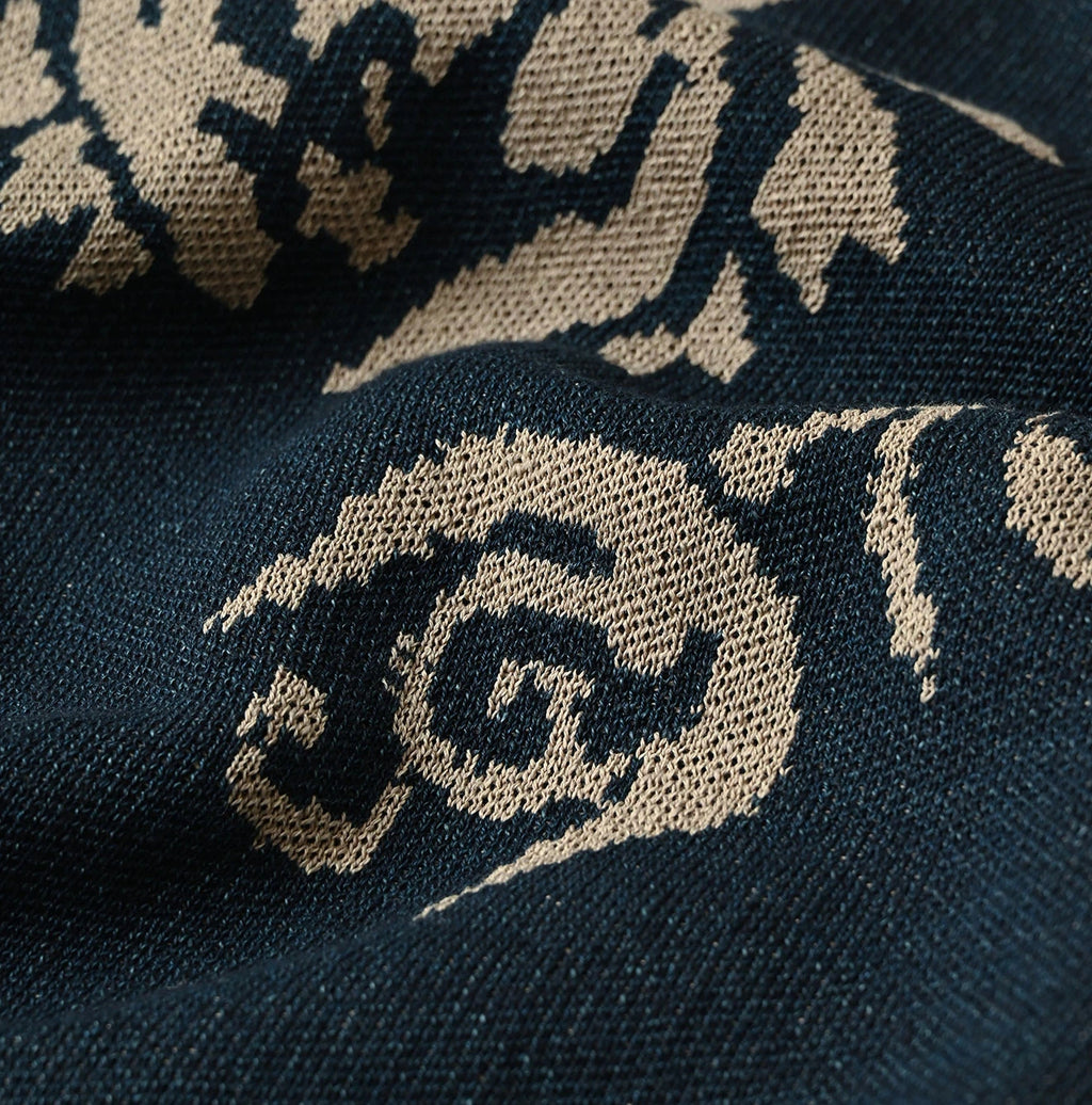 Indigo Base LeiLei Aloha Jacquard Camisole