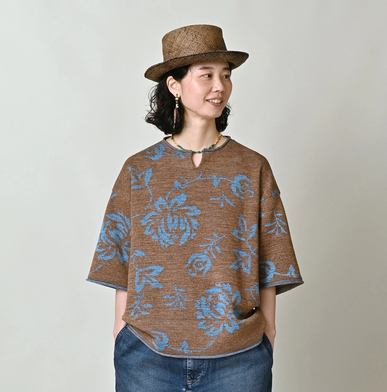 LeiLei Aloha Jacquard T-shirt