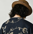 Indigo Base LeiLei Aloha Jacquard T-shirt